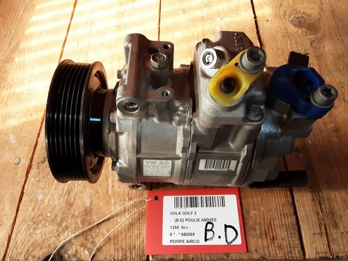 KLIMA PUMPE AC COMPRESSOR Volkswagen Golf V (1K1) 1K0820859T #AB009|PAIRC|DV069