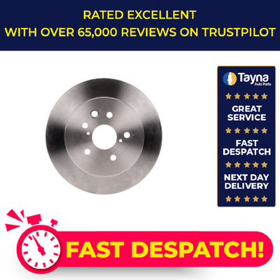 2x Brake Discs Pair Vented Rear 310mm 0986479615 Bosch Set 4243130290 4243130330