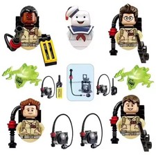 Ghostbusters Figure Style Lego TV Movie Block Building 7 Pcs Like Photo Toy 