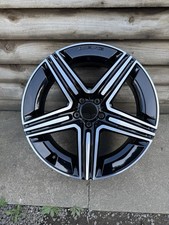 1 GENUINE 20” MERCEDES GLC COUPE AMG DIAMOND CUT ALLOY WHEEL FRONT A2544010600