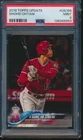 SHOHEI OHTANI 2018 TOPPS UPDATE 3-Game HR Streak US189 LA DODGERS RC PSA 9 MINT