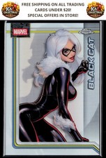 2026 Topps Chrome Marvel Comics #13 Black Cat Refractor