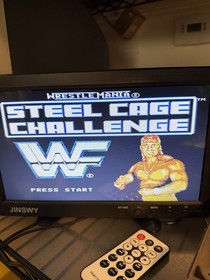 WWF WrestleMania: Steel Cage Challenge (Nintendo NES, 1992) Cartridge Only  READ