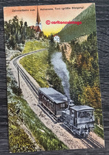 Zahnradbahn Achensee Tirol ungelaufen antike Postkarte AK