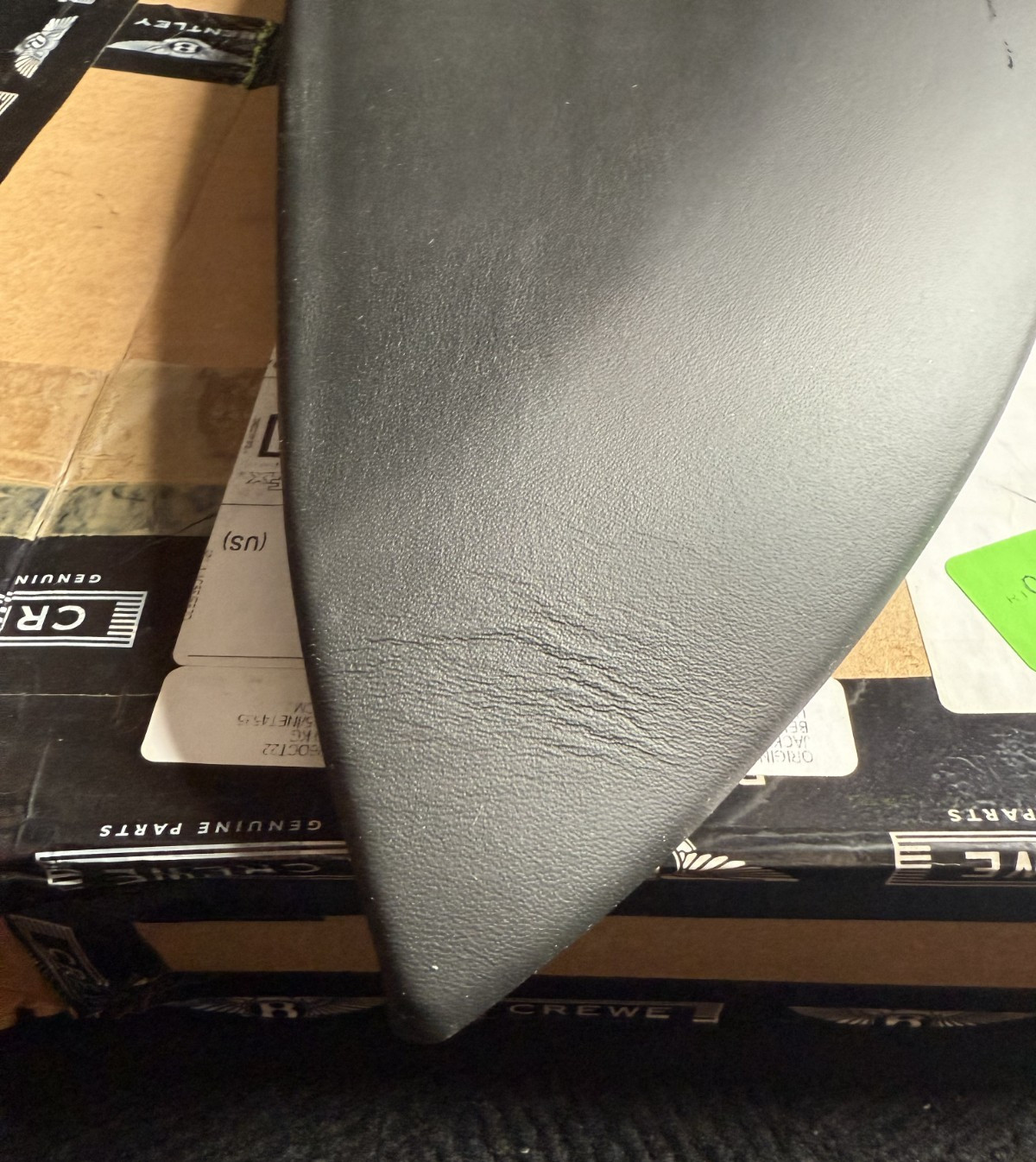 Bentley Dash Cover Lid Black  3W1858451G Flying Spur