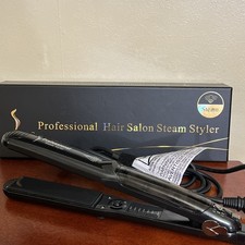Dorisilk Professional salon ceramic tourmaline vapor steam flat iron