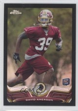 2013 Topps Chrome Black Refractor 83/299 David Amerson #66 0a1