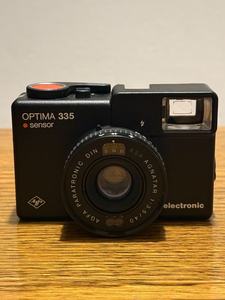 フィルムカメラ AGFA OPTIMA 335 / AGNATAR 40mm f3.5 Agfa Optima 335 Sensor Electronic 35mm Film Camera Agnatar 3.5