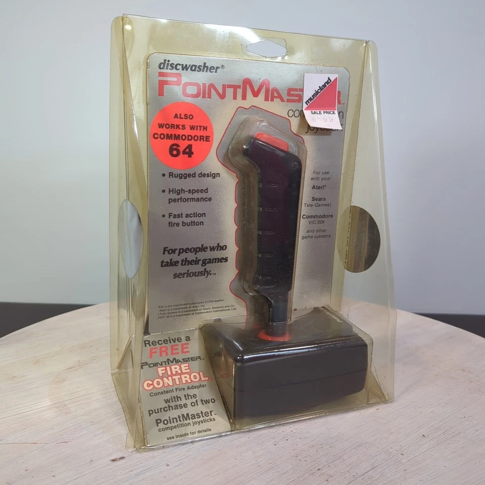 Point Master Joystick For Atari 2600 1900 Discwasher NEW SEALED - Image 2 of 4