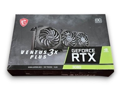 MSI GeForce RTX 3080 VENTUS 3X PLUS 10G OC LHR 10GB GDDR6X Grafikkarte