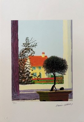 David Hockney ''Untitled, 955'' iPad Art Limited Edition O/S Lithograph