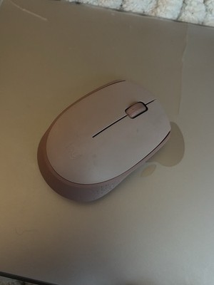 Logitech M220 Silent Wireless Optical Mouse USB Receiver, 2.4GHz, Pink