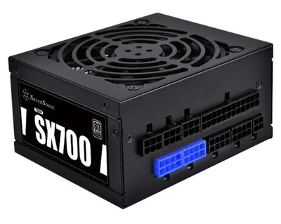 SilverStone Technology 700W SFX form factor single +12V rails with 58.4A 92mmFan