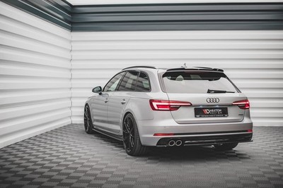 Maxton Design Heckspoiler Lippe V.2 passend für Audi S4 / A4 S-Line Avant B9 sch