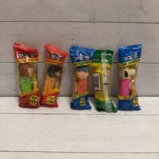 Lot of 5 Snoopy and Peanuts Gang Characters Pez Candy Dispensers Factory Sealed