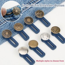 Jeans Waist Extender Button Adjustable Instant Pants Button Expander Unisex