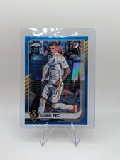 2025 Topps Chrome MLS #151 Gabriel Pec Blue Refractor #/150