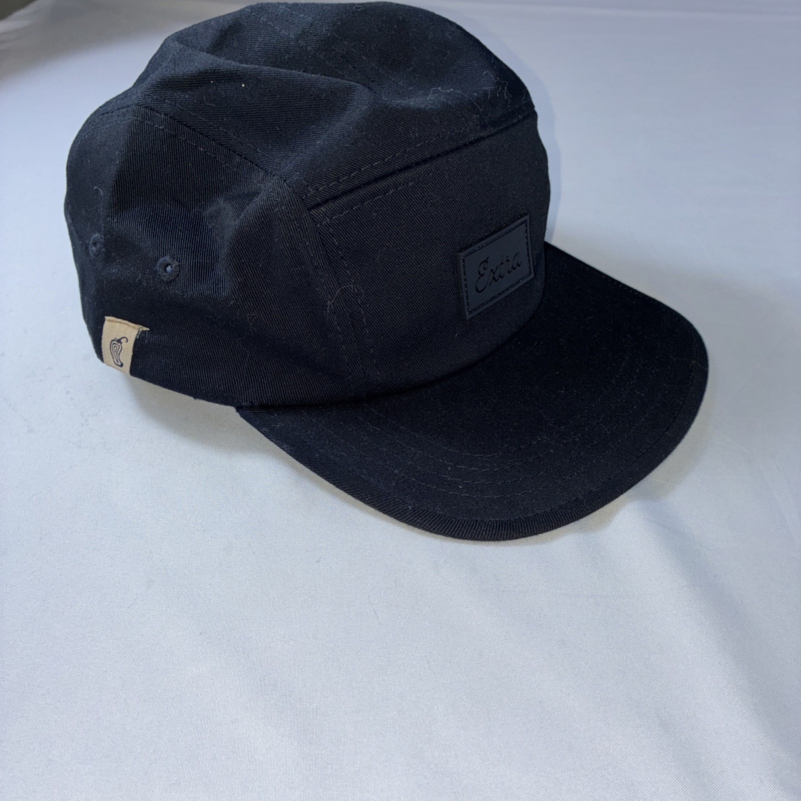 Chipotle 5 Panel Extra All Black Adjustable Strap… - image 3