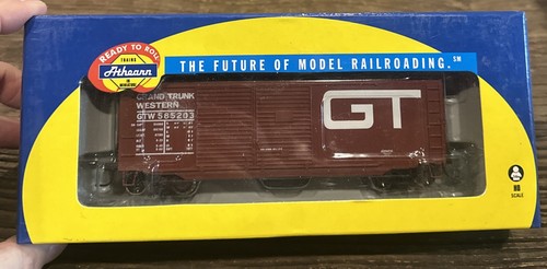 Athearn RTR HO Escala 74919 40’ Dbl Puerta Caja Coche Grand Trunk Western Nuevo en Caja | Condition: New