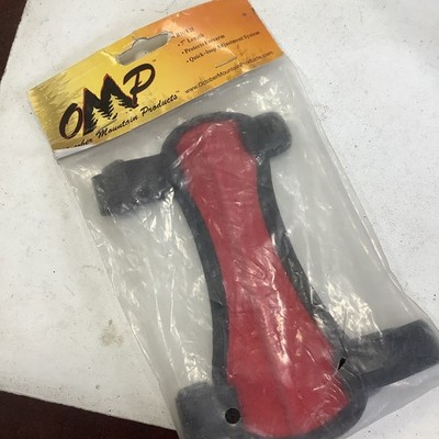 OMP Youth Armguard 7'' Red 2 Hook & Loop Strap