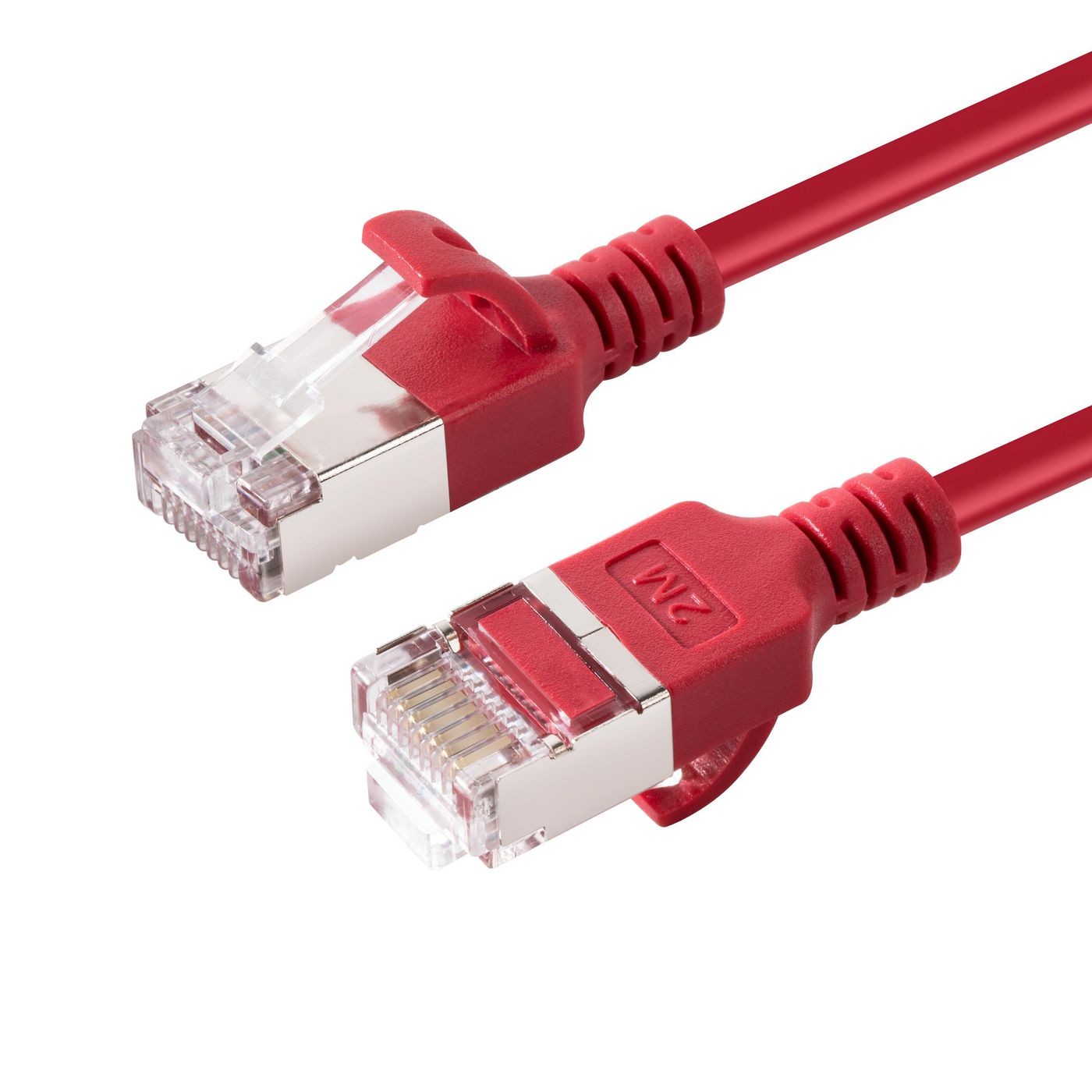 MicroConnect V-FTP6A03R-SLIM CAT6A U-FTP Slim. LSZH. 3m