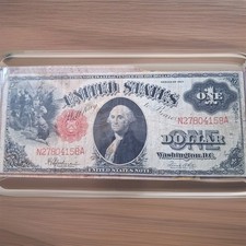 1917 $1 One Dollar Sawhorse Legal Tender United States Note - Nice Looking !