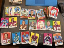 119 Topps Football Card Lot 1967-1970 -Butkus Davidson HOF Stars-Filler Cards