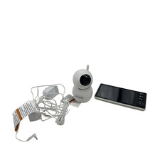 Hello Baby HB6082L White Baby Monitor w/ 5.5" LCD Display 2.4Ghz U5456 TC