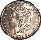 1890 Morgan Silver Dollar - RAW CHOICE UNCIRCULATED NO RESERVE!
