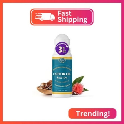 Baar Products - Castor Oil Roll-On 3 oz [Health and Beauty]