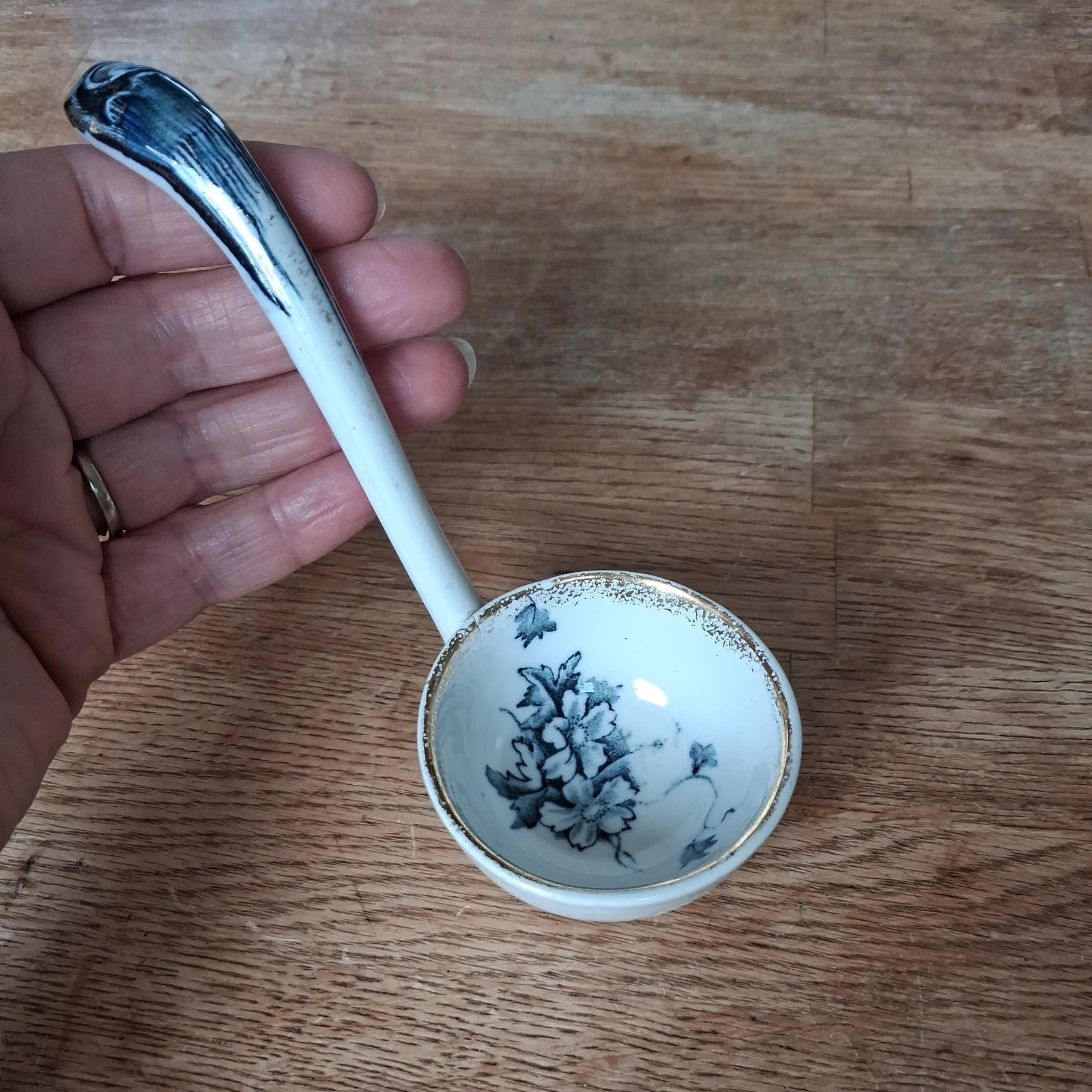 Vintage Ceramic Sauce Ladle
Opens in a new window or tab