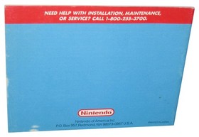 Nintendo NES Kirby's Adventure Instructional Booklet Book