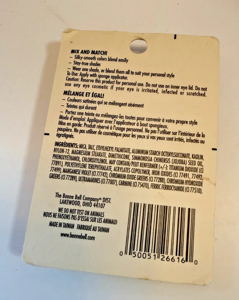 NUEVO Caja de sombras estilo ojos Bonne Bell, Big City Pinks #616 Foto 2 de 2
