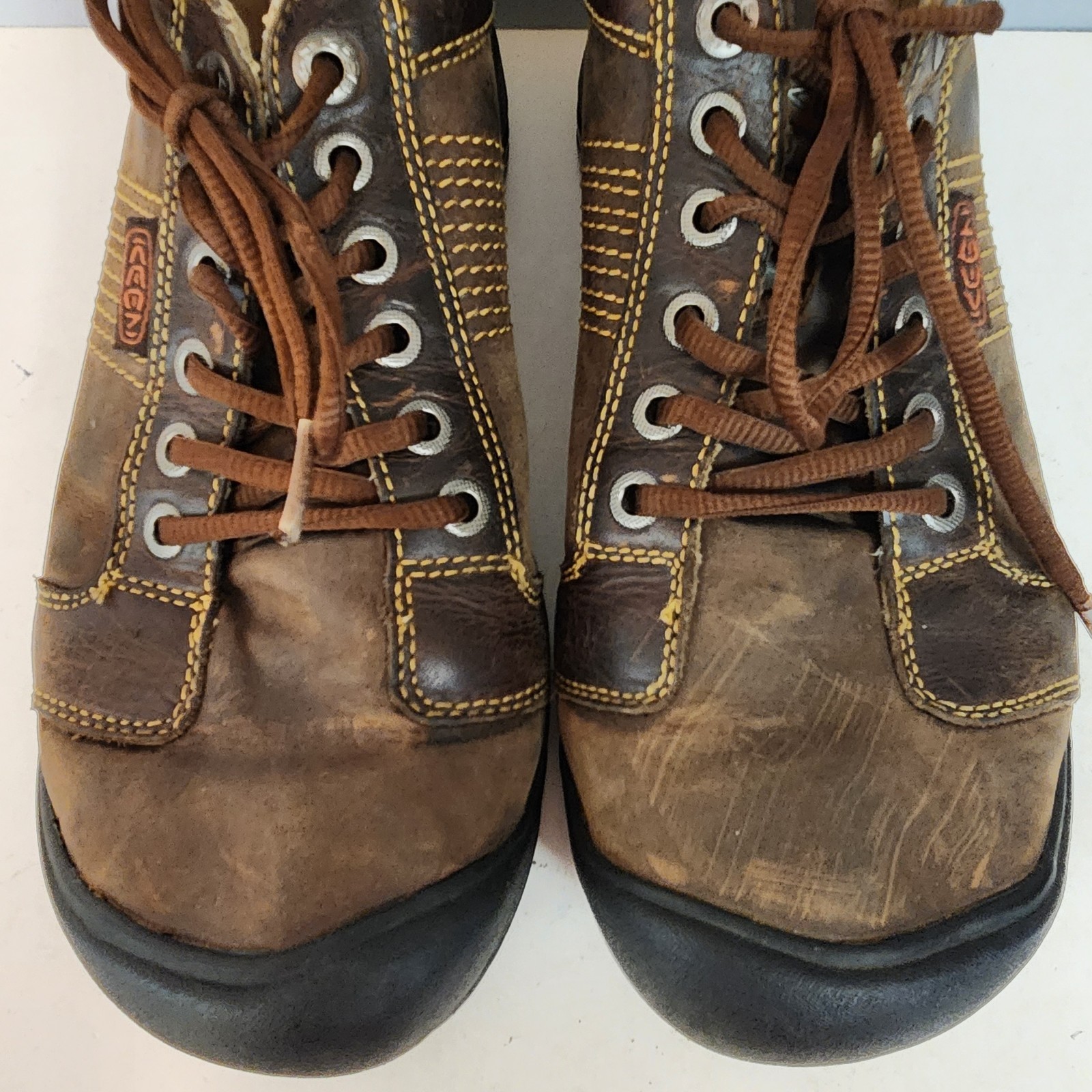 Scarpe da passeggio Keen Austin Oxford marrone cioccolato 1002994 uomo taglia 9