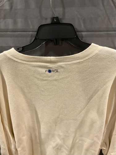 Camisa Carhartt Para Hombres 4XL Crema Fuerza Capa Base Térmica Manga Larga Nueva Sin Etiquetas - Imagen 4 de 4