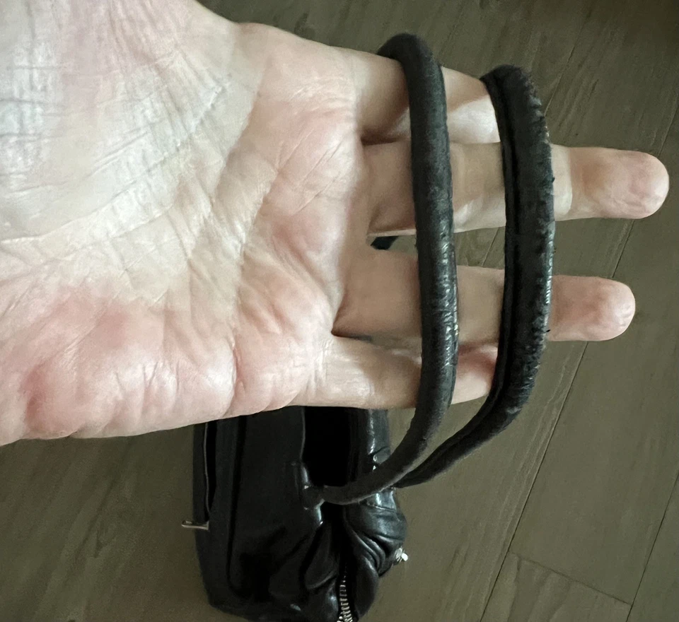 Autêntica bolsa de paraquedas Balenciaga Black Matrix - Imagem 2 de 4