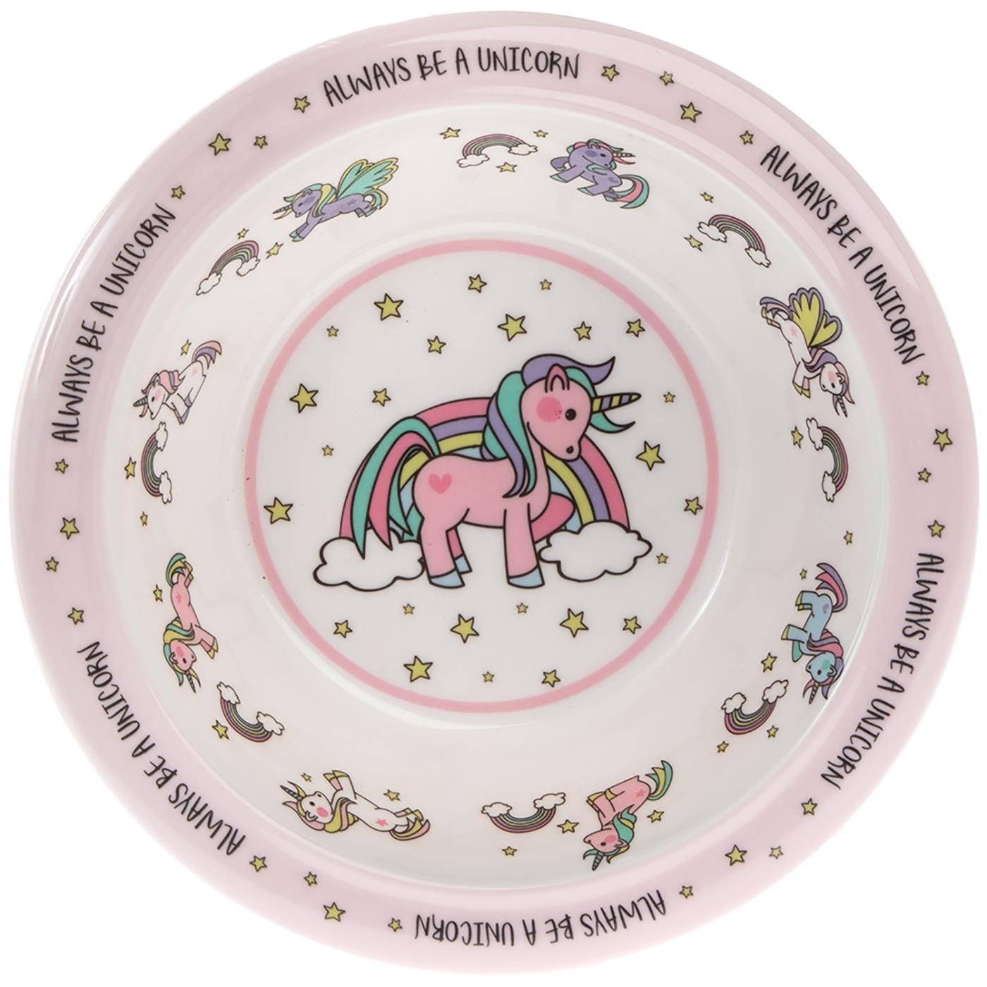 Lesser & Pavey Little Stars Unicorn Children’s Bowl