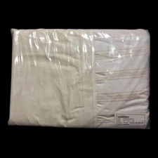 New Domestications Dust Ruffle Bed Skirt Ivory Blossom 78x80x14 King