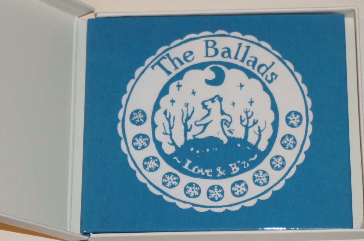 国内盤!ベスト・オブ・ザ・バラッズ・アンド・ブルーズ B'z (BZ) the Ballads Love & B'z Japan CD w/BOX+36P Booklet