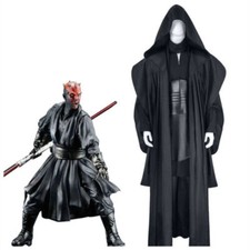 Star Wars Obi-Wan Kenobi Darth Maul Halloween Cosplay Costumes Cape Set Robe/