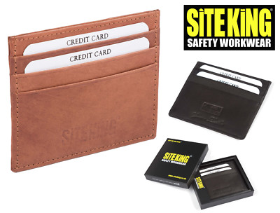 Herren SITE KING schmal Kreditkarten- & Ausweisetui mit RFID SICHER - WEIHNACHTSGESCHENKBOX 06