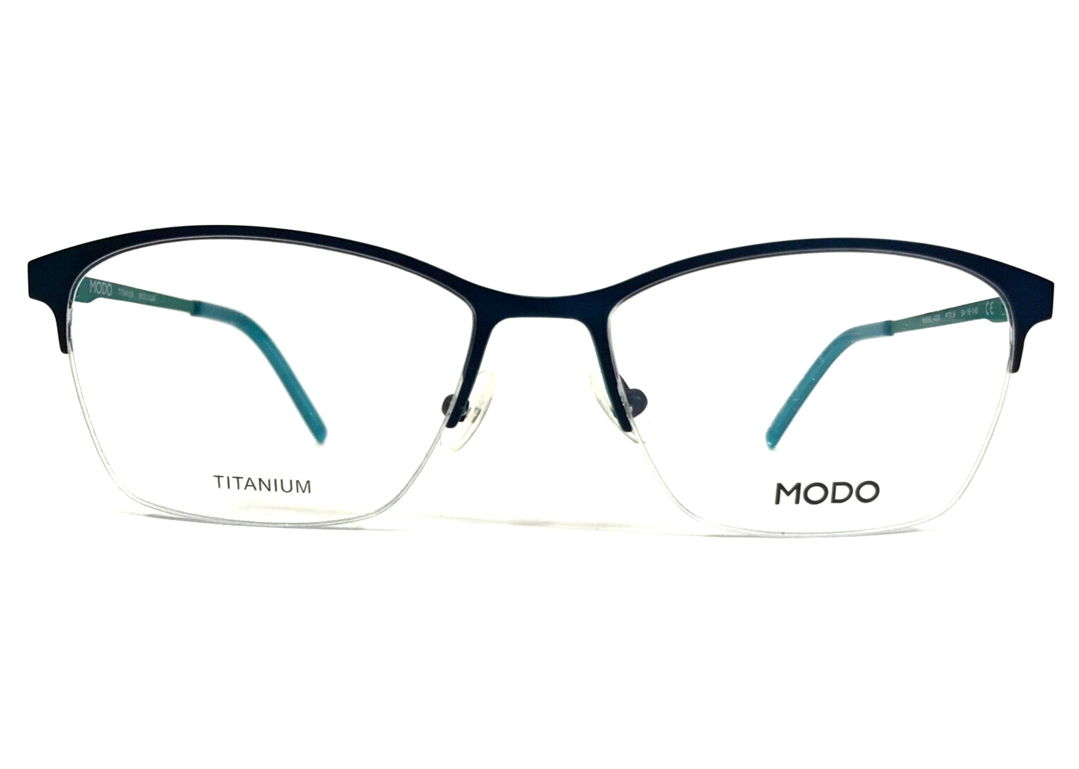 MODO Eyeglasses Frames 4239 PTRLM Blue Cat Eye Half Rim 54-16-140 34290₽