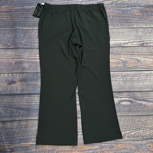 Med Couture Gold Scrubs Cargo Pocket Pants Women’s Large Olive 4 Way Stretch NWT - Picture 12 of 12