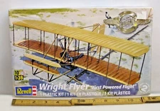 REVELL WRIGHT FLYER FIRST POWERED FLIGHT MODEL AIRPLANE KIT BOXED SEALED