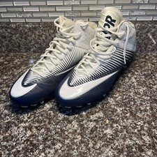 Nuevos botines de fútbol Nike Vapr Speed 2 TD 847089-411 blanco azul para hombre 12,5 EE. UU.