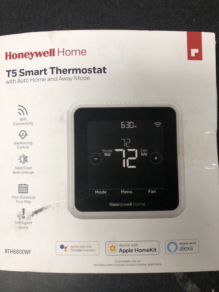 Honeywell RTH8800WF2022 T5 Smart WiFi Thermostat with Geofence