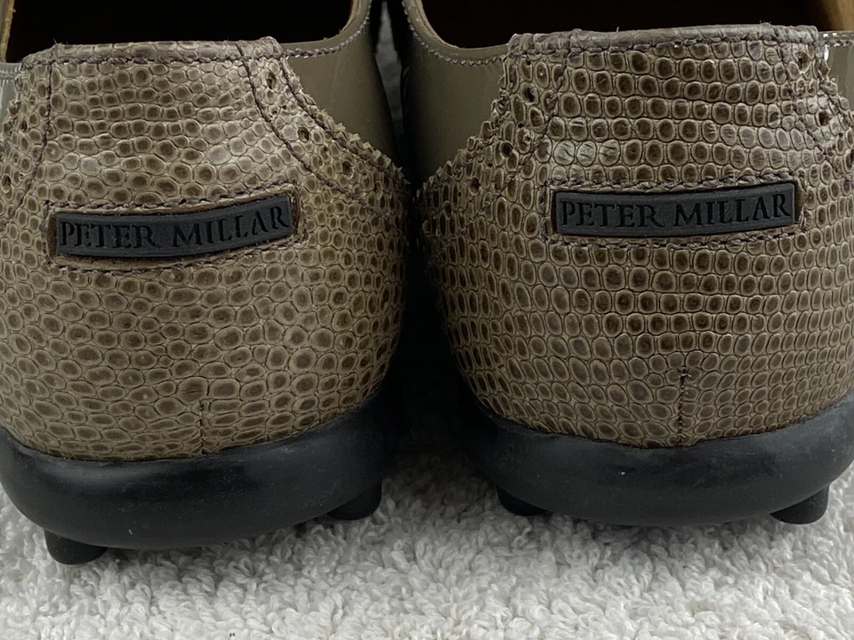 Zapato de golf Peter Millar para mujer charol talla 8,5 ¡EXCELENTE ESTADO! Foto 4 de 4