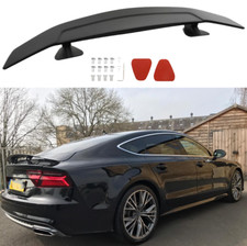 46" GT-Race Schwarz Matt Heckfl&uuml;gel Heckspoiler Fl&uuml;gel F&uuml;r Audi A7 S-Line S7 C7
