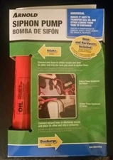 Arnold 490-850-0008 Universal Siphon Pump for gas etc Hose and hardware included