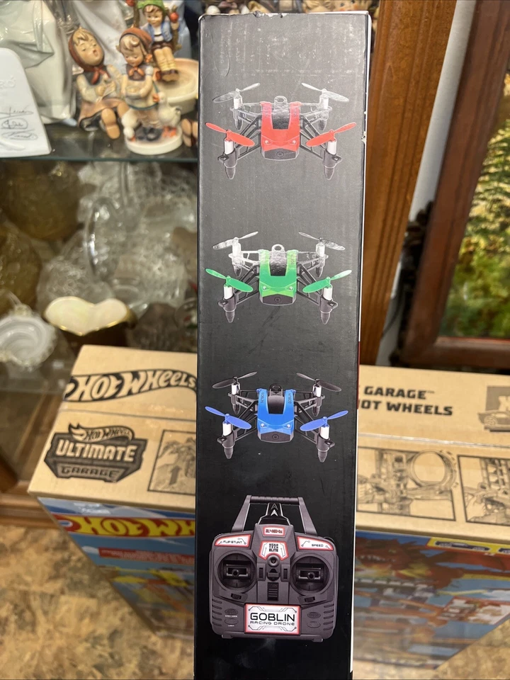 World Tech Toys Elite Goblin 2.4GHz 4.5CH 25 MPH RC Racing Quadcopter Drone BLUE - Image 3 of 4